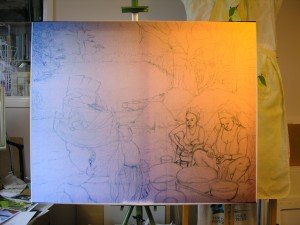 Canvas Sketch Completed