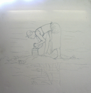 1510a: a little animated film to show the build-up of layers for this acrylic painting