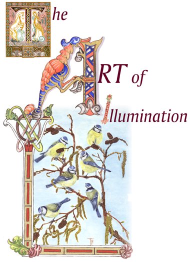Front cover of Calendar showing illumination artwork