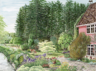 NETTIE'S NATURE PUZZLES: "Roe Deer and Fawn at Fullers Mill" 1000 piece