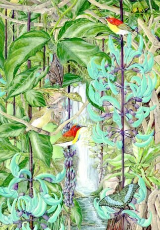 NETTIE'S NATURE PUZZLES: Tayabak with Critters (Jade Vine) 1000 piece £15