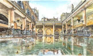 NETTIE'S NATURE PUZZLES: The Baths of Bath 1000 piece